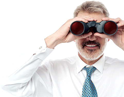 Foto Ein seri�ser Makler ist qualifiziert.