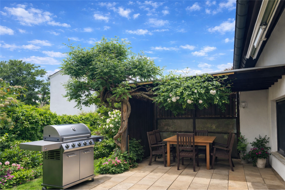 Gartenterrasse Einfamilienhaus Holzgerlingen