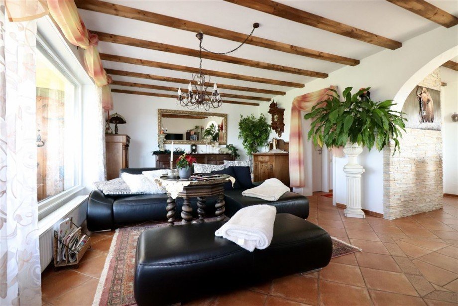 Wohnzimmer Doppelhaush�lfte Althengstettt