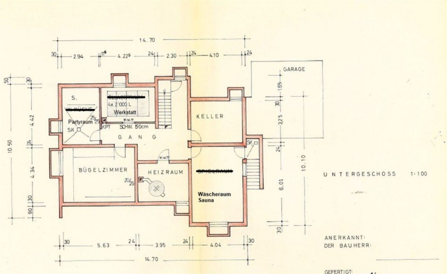 GR UG Einfamilienhaus Holzgerlingen