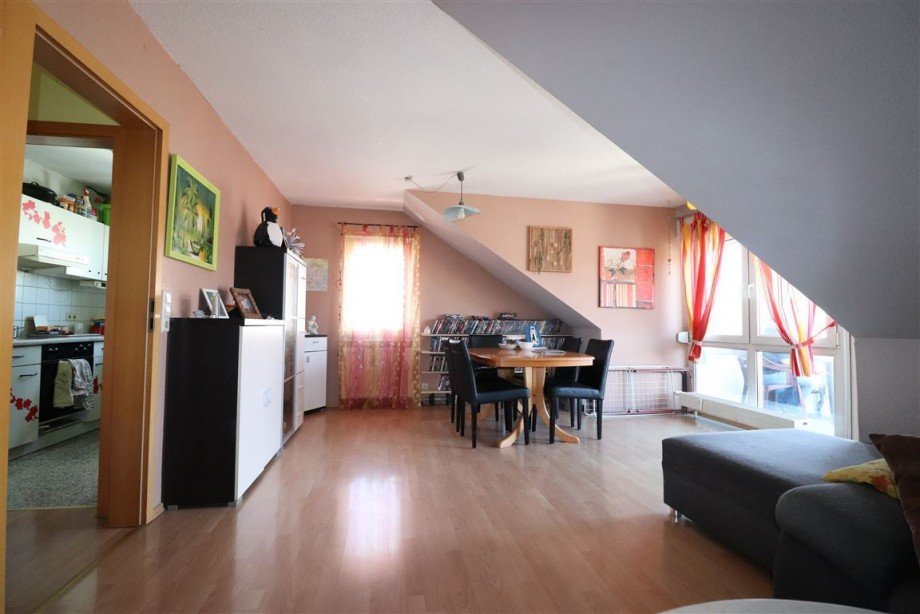 Wohnzimmer Dachgeschosswohnung Winnenden , W�rtt