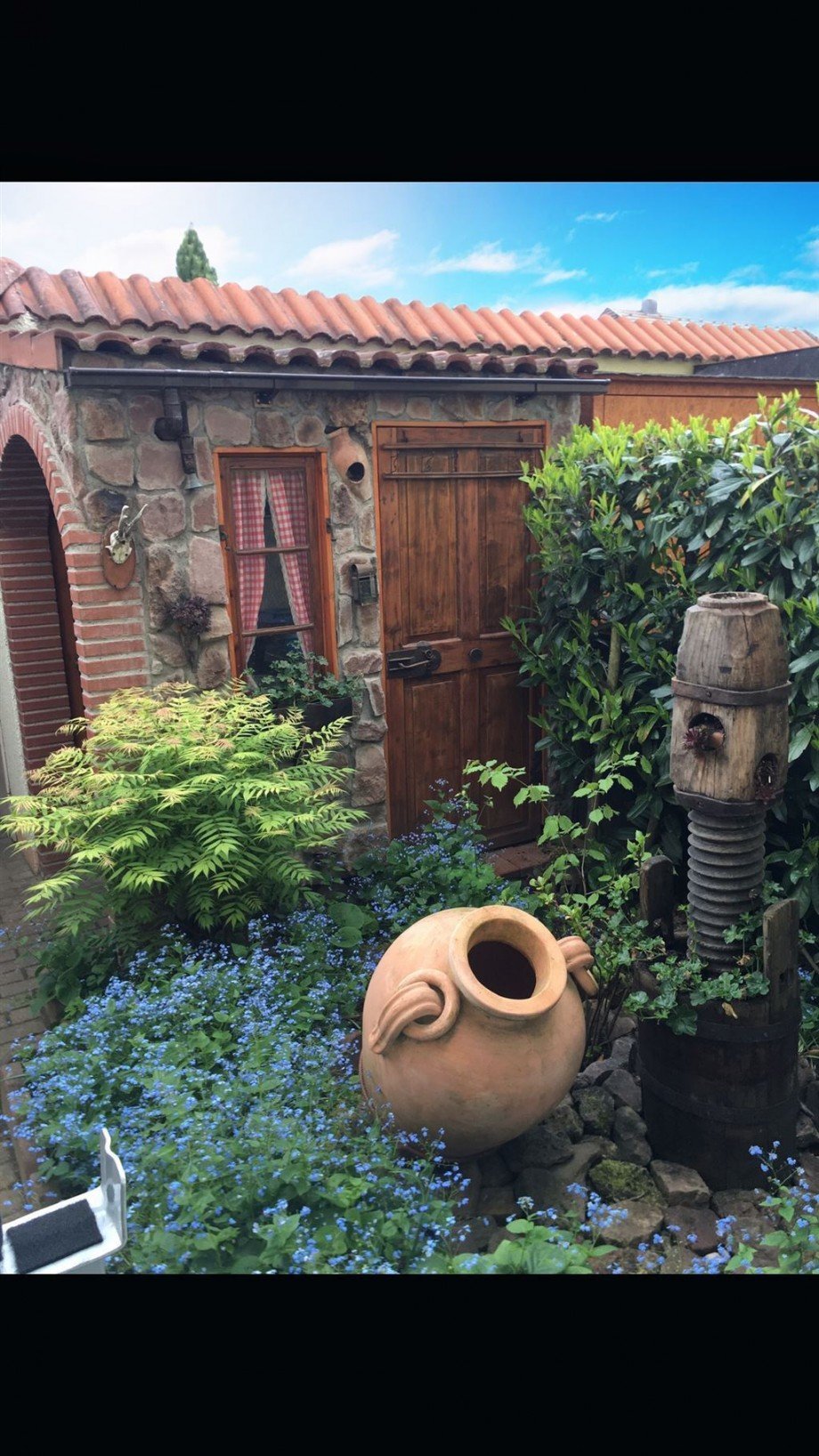 Eingangsbereich Reihenmittelhaus Sch�naich , W�rtt