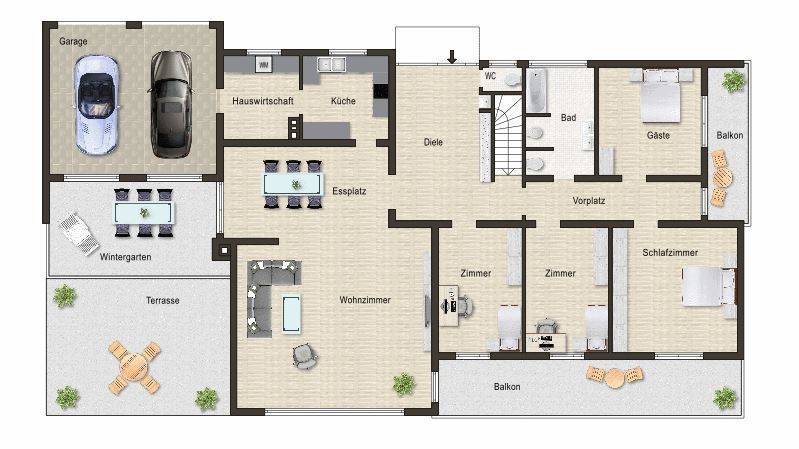 unverbindlicher GR EG Einfamilienhaus Uhingen