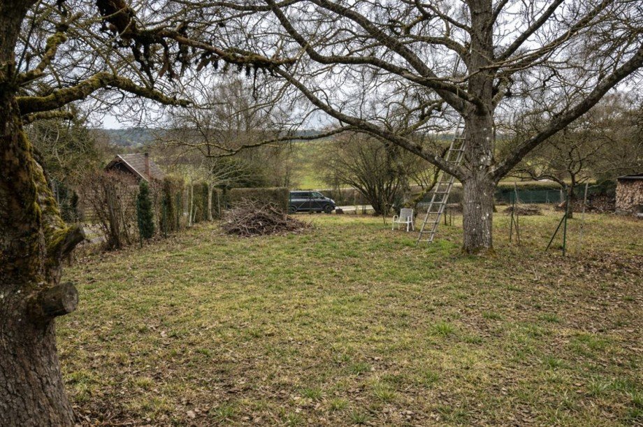 Sicht von der H�tte Grundst�ck Hildrizhausen